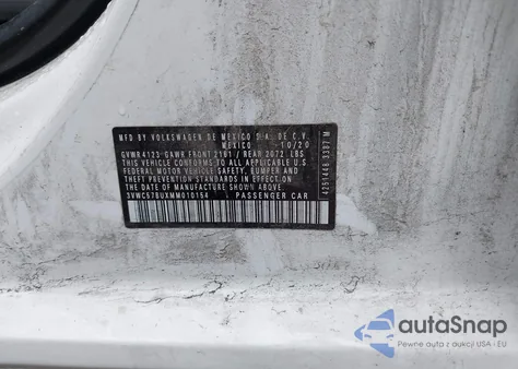 2021 Volkswagen Jetta 1.4T R-Line/1.4T S/1.4T Se z USA, uszkodzony, nr VIN 3VWC57BUXMM010154